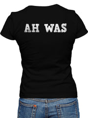 Hinne druff steht ah was - Damen T-Shirt - PFÄLZISCH.com