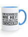 So wenisch Bock wie heit - Tasse - PFÄLZISCH.com