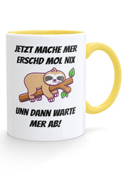 Pfälzer Faultier Tasse - PFÄLZISCH.com