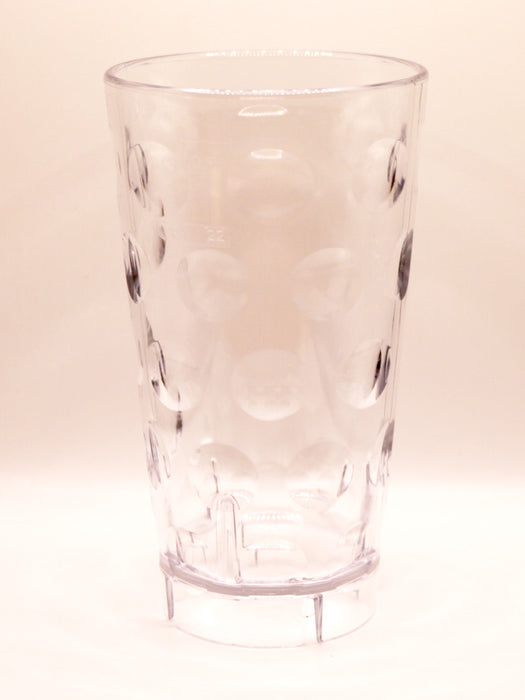 Dubbebecher 0,5l verschiedene Farben - Dubbeglas Plastik