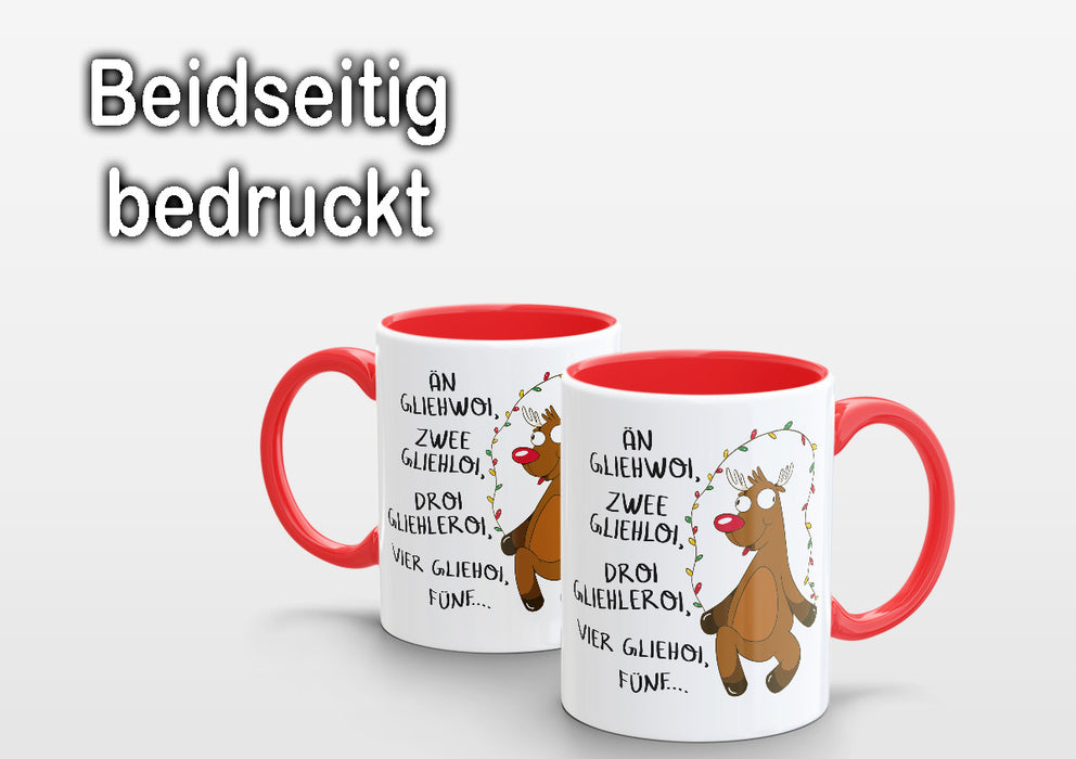 Gliehwoi Tasse mit Renntier