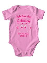 Jungen/Mädchen Baby Body - Ich bin die/der Goldisch/e - PFÄLZISCH.com