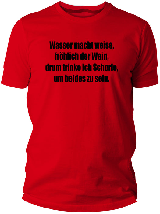 Wasser macht weise - PFALZSHIRT - PFÄLZISCH.com