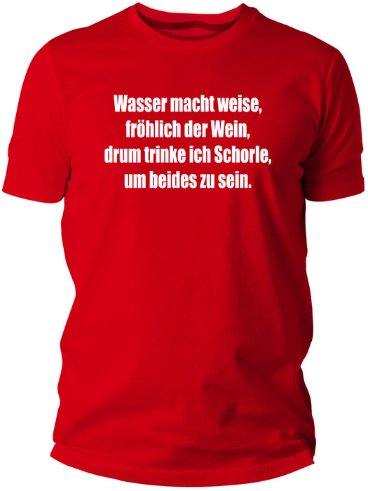Wasser macht weise - PFALZSHIRT - PFÄLZISCH.com