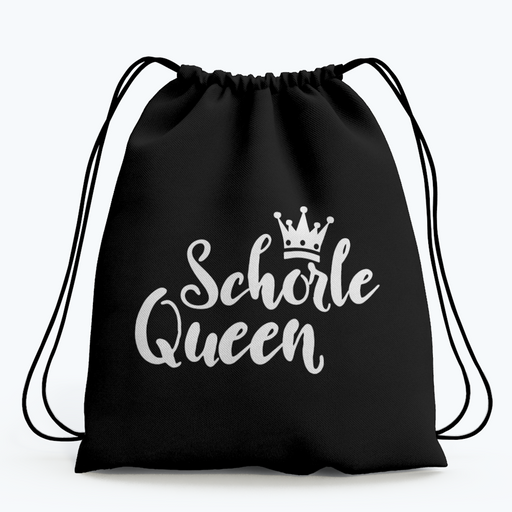 Sportbeutel Schorle Queen Druck