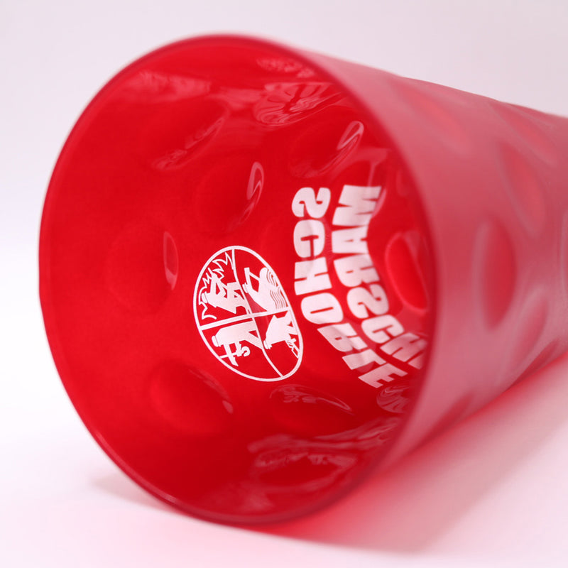 Feuerwehr Dubbeglas - Graviert mit "SCHORLE MARSCH" Logo - PFÄLZISCH.com