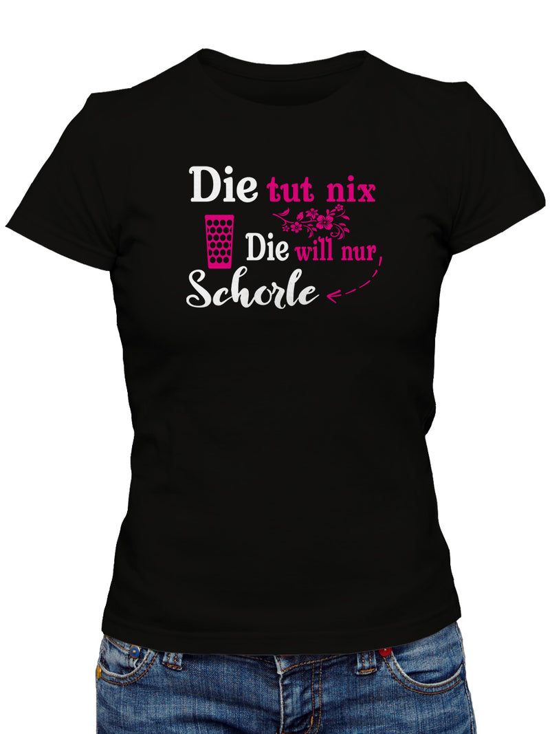 Dubbeglas Schorle Damenshirt