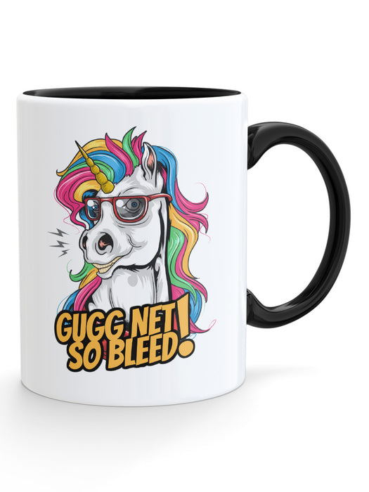 Gugg net so bleed - Einhorn - PFÄLZISCH.com