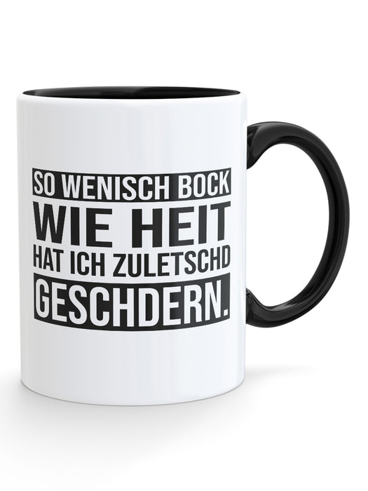 Wenig Bock Kaffeetasse Pfalztasse