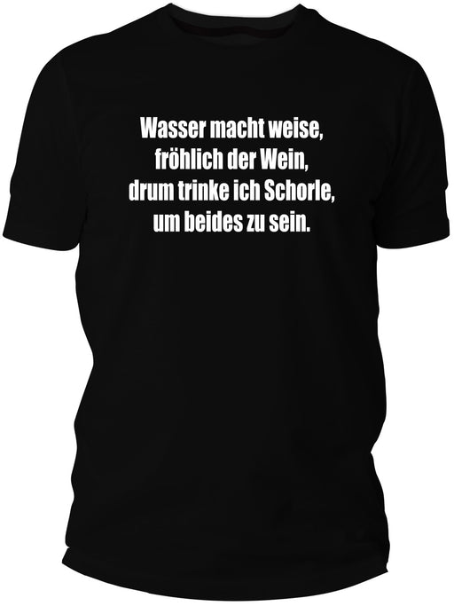 Wasser macht weise - PFALZSHIRT - PFÄLZISCH.com