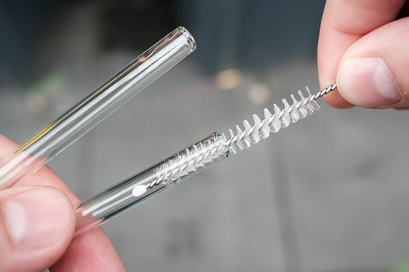 Dubbeglas - Glastrinkhalme 6er Pack optimal für Dubbegläser(mit Gravur 6 verschiedene Motive) - PFÄLZISCH.com