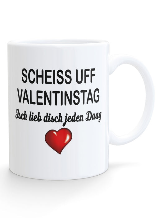 Valentinstag Tasse (Pfälzisch) - PFÄLZISCH.com