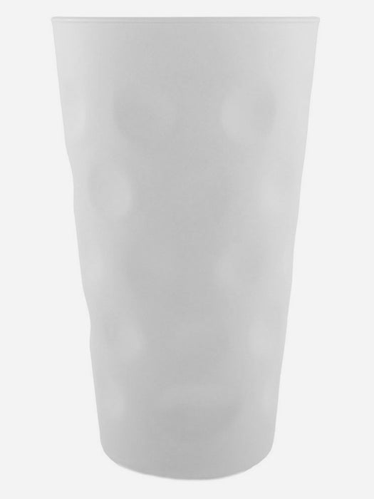 Dubbeglas Weiss matt