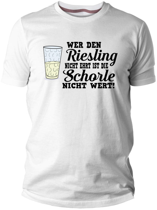 Riesling Shirt - Wer den Riesling nicht ehrt...